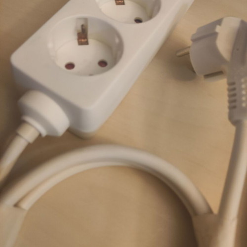 Set of 3-Outlet Power Strip and Extension Like New