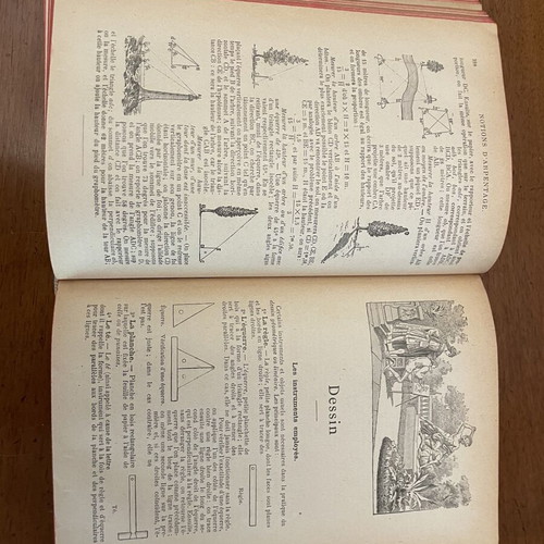 Memento Larousse γαλλική εγκυκλοπαίδεια 1918 μεταχειρισμένη, δερματόδετη