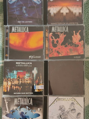Συλλογή CD Metallica μεταχειρισμένη, metal είδος