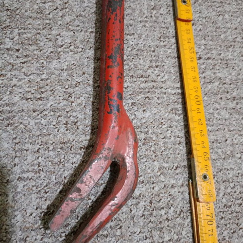 Kapriol Skyla crowbar used 72 cm carbon steel