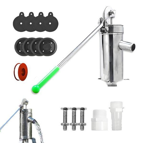 Stainless Steel Manual Garden Water Pump for Barrel