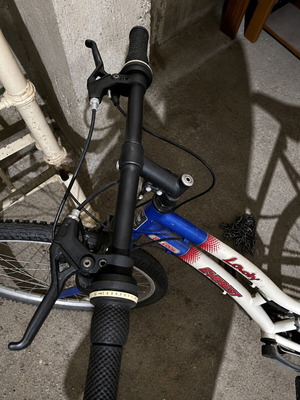 Everest Lady city bike with handlebar gears, white