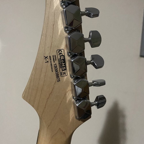 Electric Guitar + Case + Stand