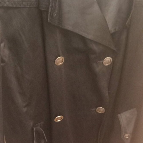 Women's trench coat like new, black