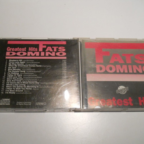 Fats Domino Greatest Hits CD used, rock