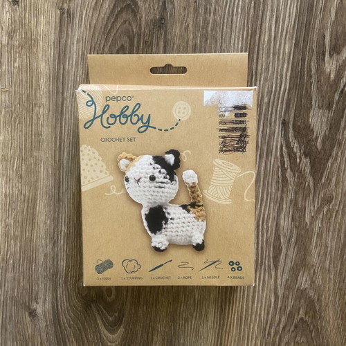 Pepco Hobby Crochet Kit with Cat like new