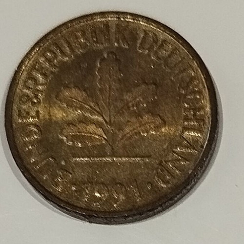 5pfennig coin Germany 1991 like new