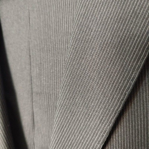 Rococo black groom suit with subtle pinstripe, like new, size 52