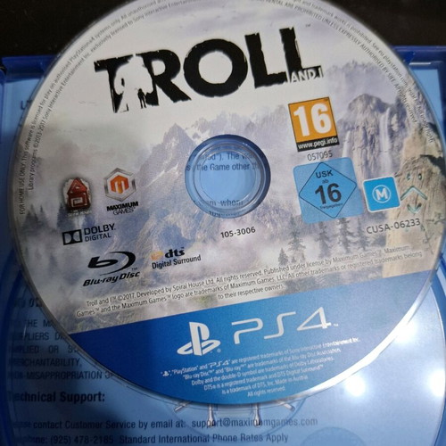Troll for PS4 like new