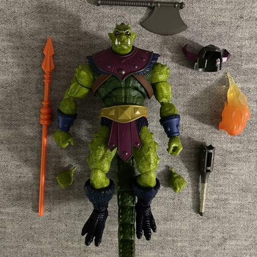 Masters of the Universe New Eternia action figures set like new