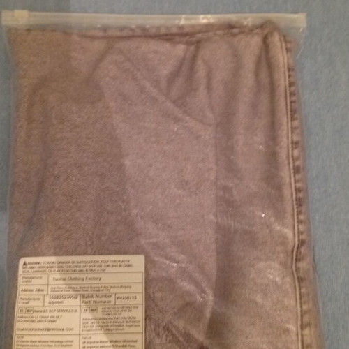 Summer pants new, gray, size L