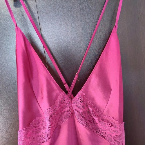 Hunkemöller satin and lace nightdress like new, pink, size M