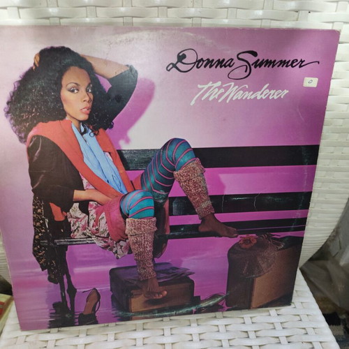Donna Summer The Wanderer vinyl record used, pop