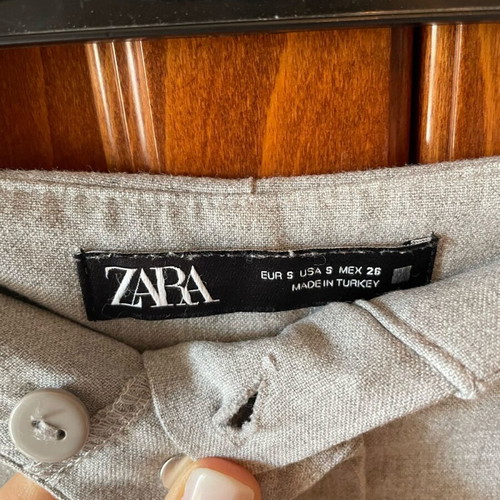 Zara women's pants gray, like new, size S