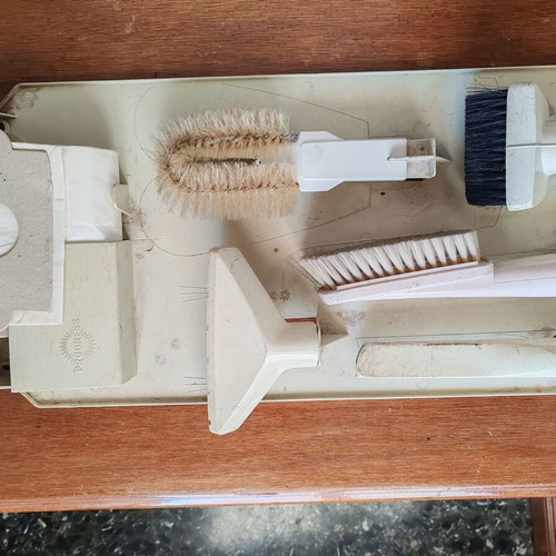 Progress super 90 auto vintage vacuum cleaner 1968 used with all accessories