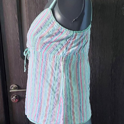 Only cotton tunic top like new, striped, sizes XS to M