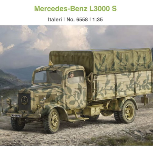 Mercedes-Benz L3000 S 1/35 Italeri μοντέλο καινούργιο