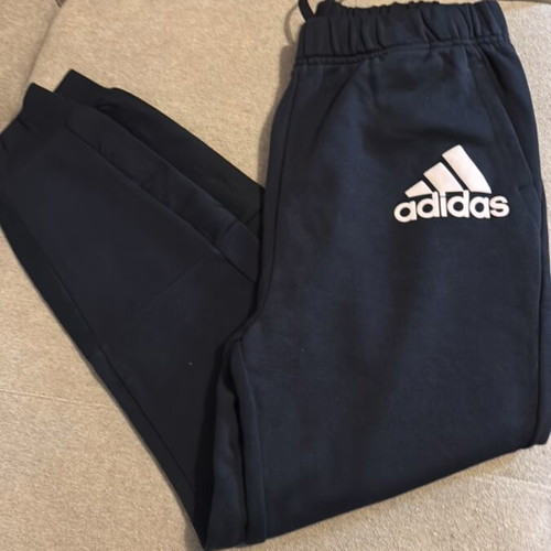 Adidas kids' sweatpants new, dark blue, age 13–14