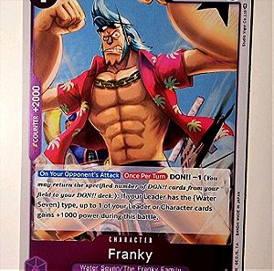 Franky One Piece Card Game OP04-063 Rare