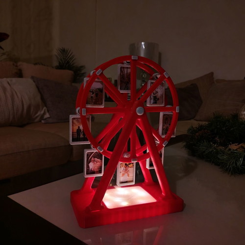 Photo Ferris Wheel frame like new with lighting for 8 photos