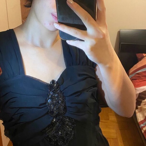 Short dress new, black, size M