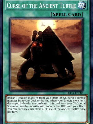Curse of the Ancient Turtle Spell Card