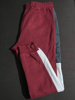 Nike Track Pants Men’s very good, burgundy red, size medium