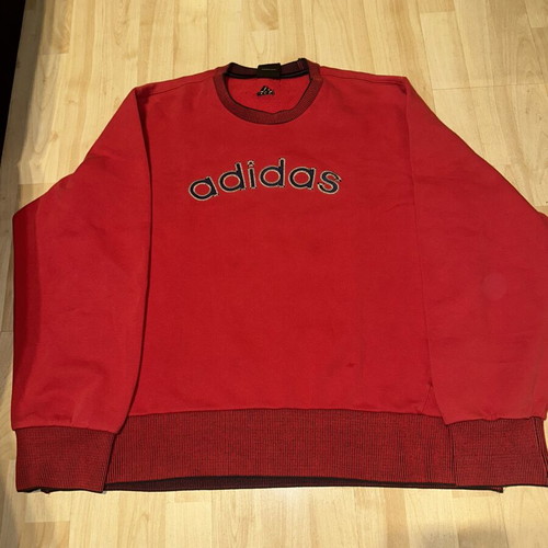 Adidas vintage red sweatshirt XL-XXL