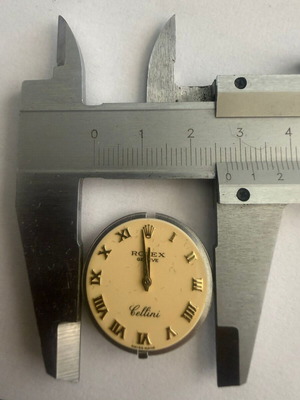 Rolex Cellini cal.6620 mechanical watch restored, gold hands
