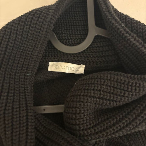 Promod cardigan black one size like new