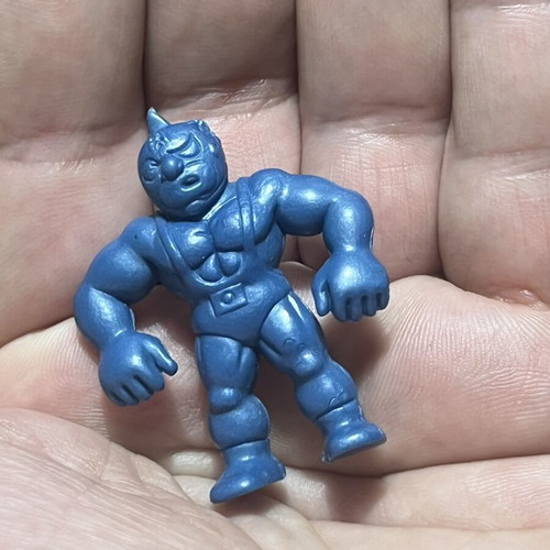 Blue alien figure like new