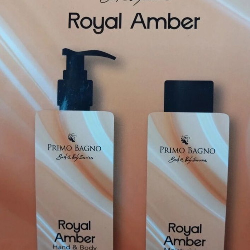 Primo Bagno Royal Amber Body Care Set new