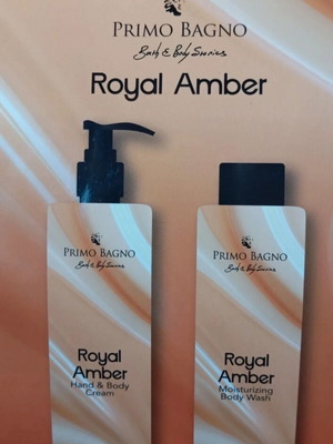 Primo Bagno Royal Amber Body Care Set new