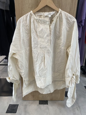 Mango cotton shirt beige, like new, size S