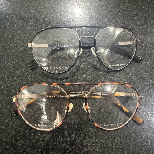 Optical frames new, brown color