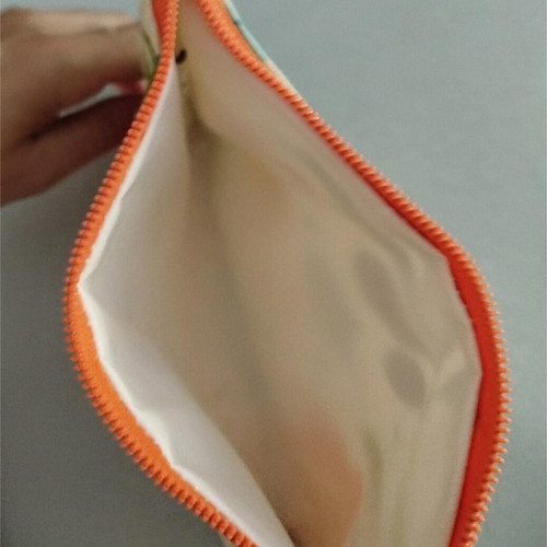 Apivita toiletry bag like new with waterproof lining