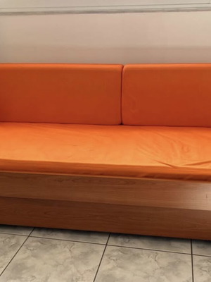Sofa bed used with mattress