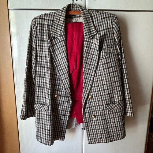 Checked autumn/winter blazer XL used
