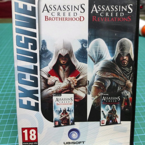 Assassin's Creed Brotherhood and Revelations PC DVD-ROM like new
