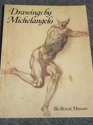 Drawings by Michelangelo vintage art book used, British Museum 1975