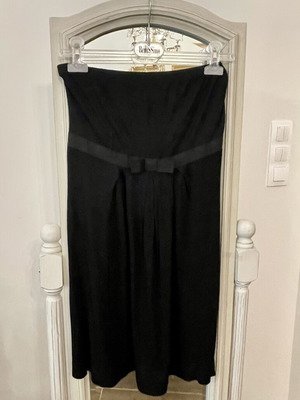 Strapless φορεματάκι παραλίας μαύρο σαν καινούργιο, one size