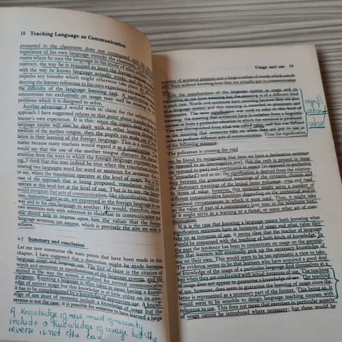 Teaching Language as Communication educational book used in English