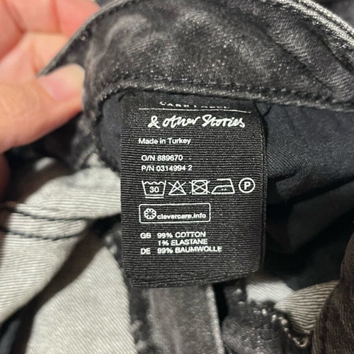& Other Stories jeans like new, slim fit, two-tone