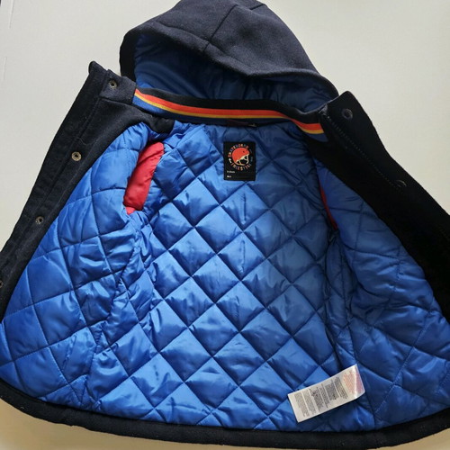 Dpam children's wool coat like new, 98 cm, 3 years, blue