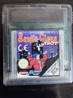 Santa Claus Junior Gameboy Color game used