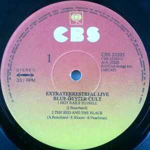 Extraterrestrial Live record used, metal genre