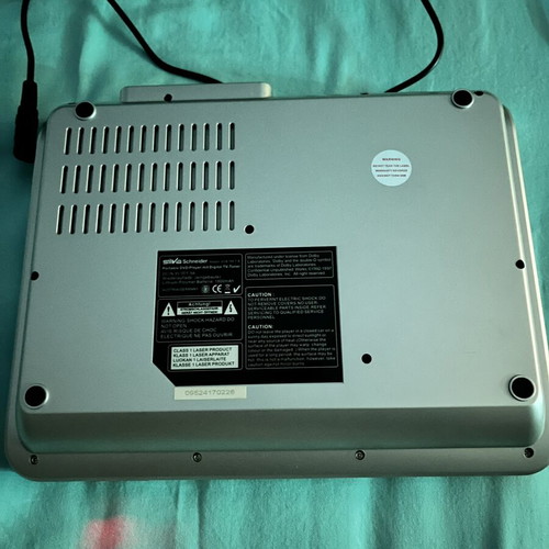Portable DVD player like new with accessories