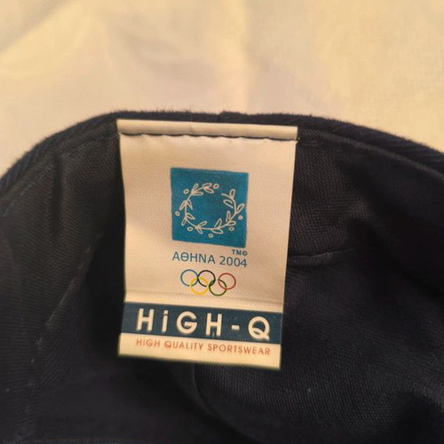 Athens 2004 Olympic Games cap collectible, authentic, unused