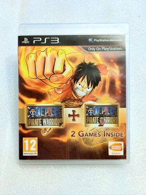 PS3 One Piece 1 & 2 Pirate Warriors like new, complete English version