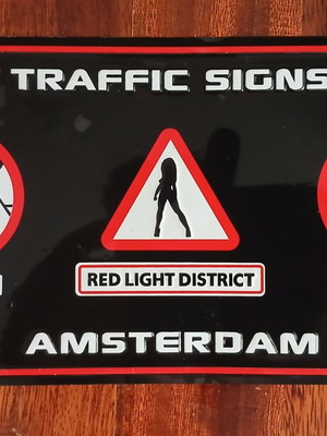 Amsterdam decorative sign like new